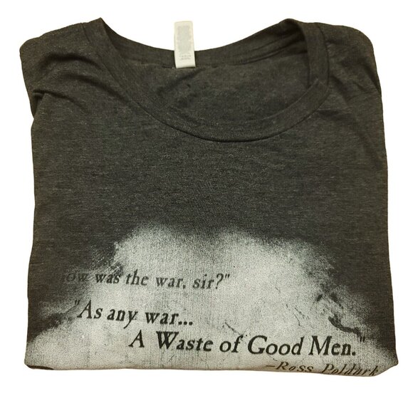 Poldark Womens L T-Shirt Masterpiece PBS Ross Quote Literature Classic - Picture 9 of 11